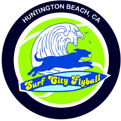 Surf City Flyball Logo